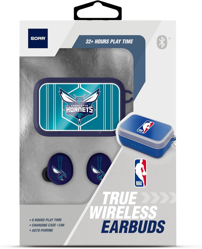SOAR NBA Wireless Sport Earbuds: Comfortable Fit & Convenient Charging - Image 3